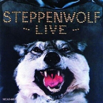 STEPPENWOLF - LIVE  CD  13 TRACKS CLASSIC ROCK CONCERT  NEW