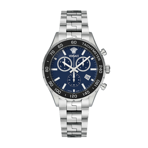 Мужские кварцевые часы Versace Hellenyium 43 мм VEPCA0324