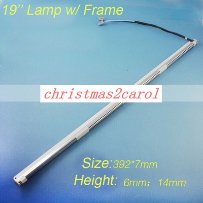 2pcs 19'' (4:3)  LCD monitor CCFL Backlight double Lamp +Frame Wire 392x7mm NEW