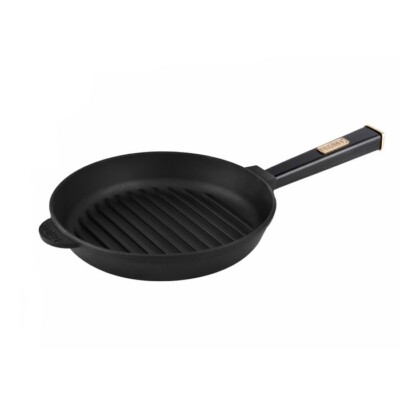 Optima-Black cast iron grill pan, 260x54 mm
