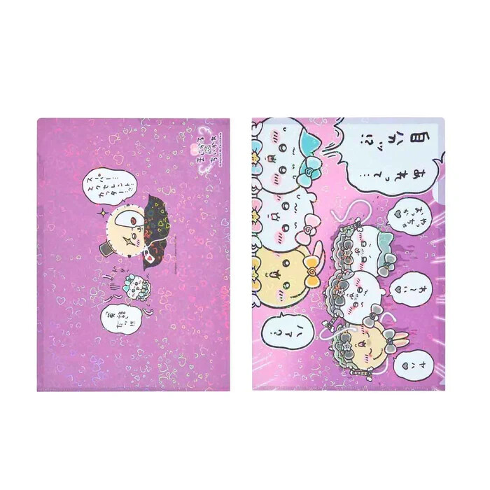 chiikawa Super Magical Голограмма Чикавы Прозрачный файл формата А4 плохая версия