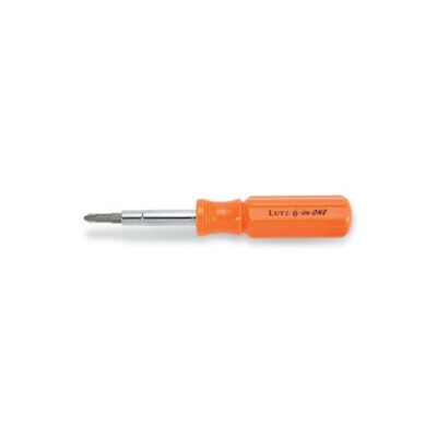 Gorilla Glue LUTZ 6-IN-1 Screwdriver Orange