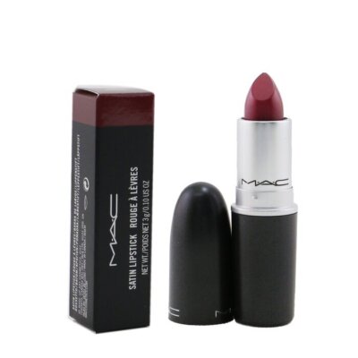 MAC AMOROUS 3g/0.1 us oz Lipstick Red Satin Long Wearing Lip Make Up Cosmetics