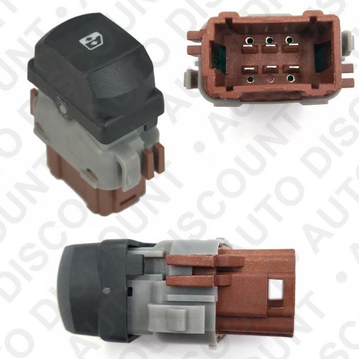 Bouton Interrupteur Leve Vitre Clio 2 Megane 2 Laguna 2 Scenic - 28082 - 28082 0