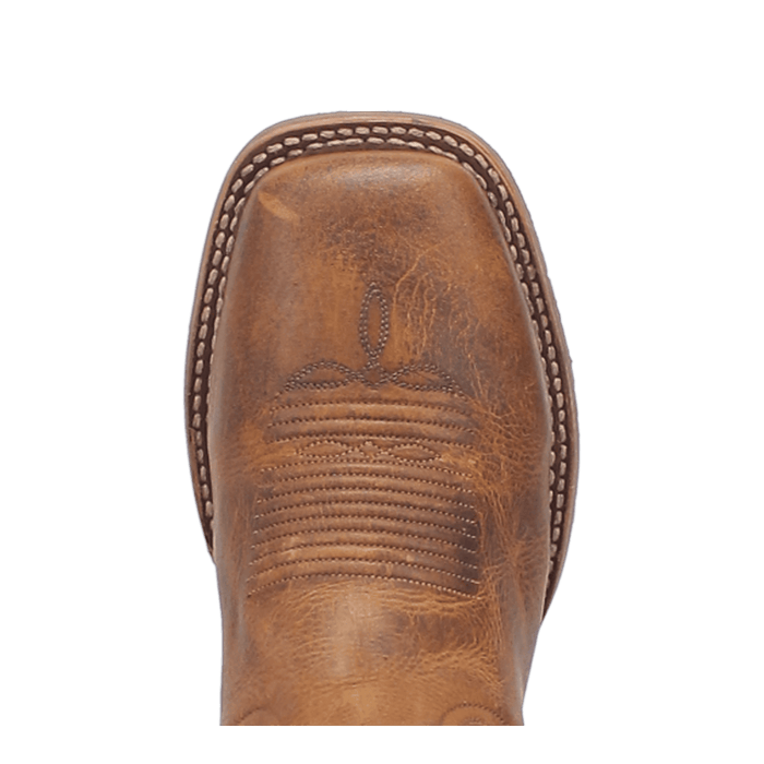 Pre-owned Dan Post Men's Dugan Bison Leather Boot Dp4926 In Brown