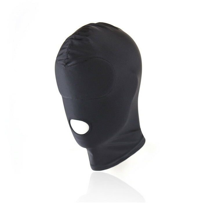 Bondage Fetish Hood - Gimp Face Mask Head Hood Adult Cosplay Mask BDSM HALLOWEEN - Picture 11 of 12
