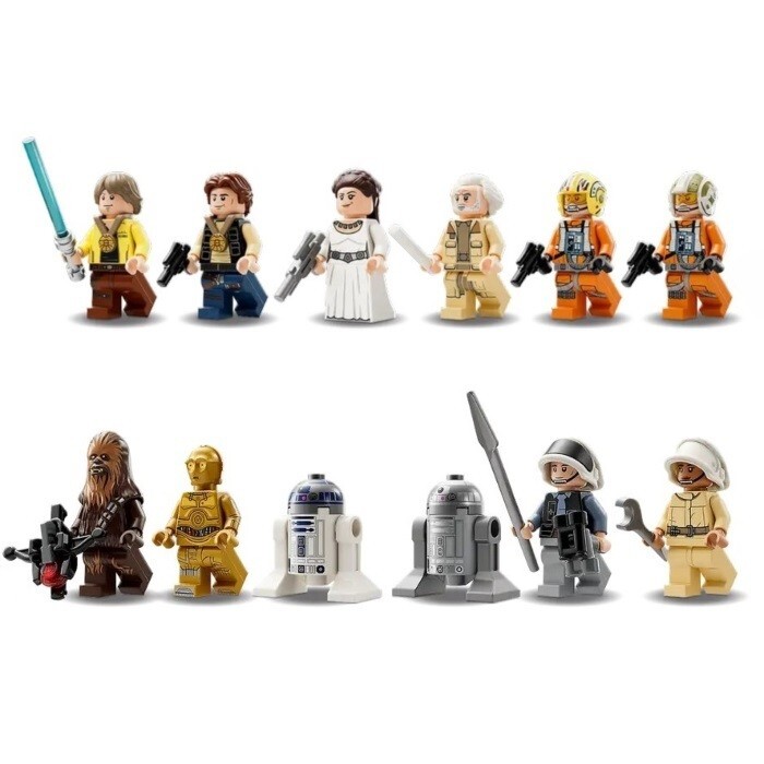 Amazon.com: LEGO 75365 Star Wars Yavin 4 Rebel Base with 10
