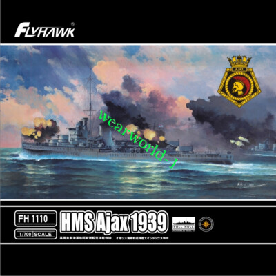 Flyhawk FH1110 1/700 Scale HMS Cruiser Ajax 1939 Model Kit