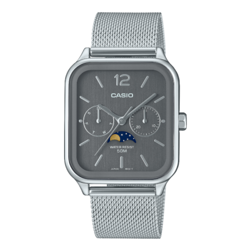 Casio Analog MTP-M305M-8A Moonphase Quartz Men's Watch