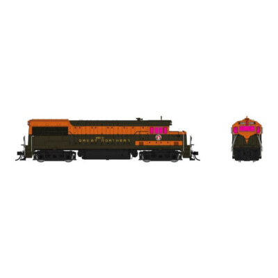 Rapido U25b GREAT NORTHERN #2504 DCC  GN Sound