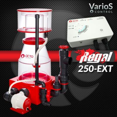 Reef Octopus Regal 250EXT Recirculating Protein Skimmer Aquariums Rated for 600g