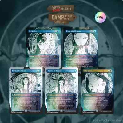 MTG Secret Lair Drop x Featuring: Peach Momoko Foil Edition [NEW & SEALED]