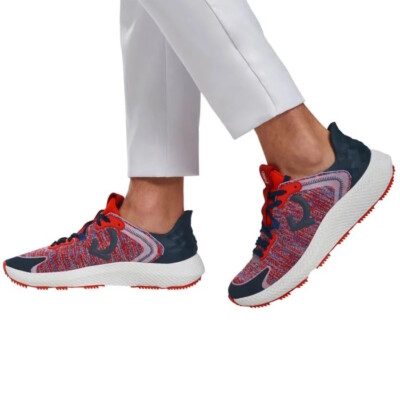 G/fore Mg4X2 Golf Cross Trainer Spikeless Golf Shoes - G4MS22EF40 Twilight/Poppy