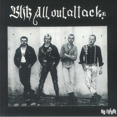 BLITZ - All Out Attack EP (reissue) - Vinyl (limited red vinyl 7'' + insert)