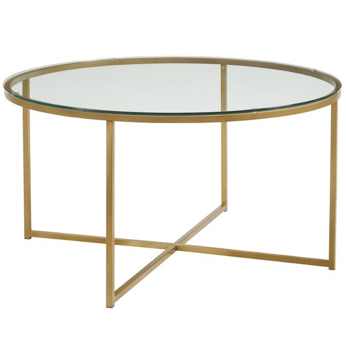 Brand New Wayfair Round Coffee Table Large in Southside, Glasgow