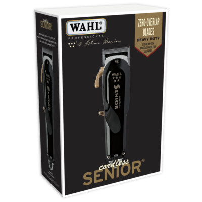 WAHL 5 STAR CORDLESS  SENIOR LI ION 70 MIN RUNTIME # 8504-400 DUAL V 120V/220V 