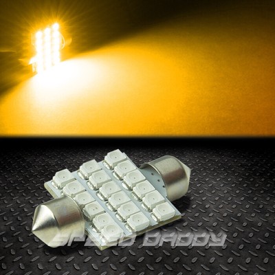 18 SMD 18SMD 36 ММ ЯНТАРНЫЙ 3528 5050 СВЕТОДИОДНЫЙ СВЕТИЛЬНИК ДЛЯ ВНУТРЕННЕГО ОСВЕЩЕНИЯ КУПОЛА/КАРТОГРАФИЧЕСКОЙ ПАНЕЛИ