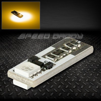 2SMD 2 5050 SMD LED T10 W5W CANBUS ЯНТАРНАЯ АВТОМАТИЧЕСКАЯ ВНУТРЕННЯЯ КУПОЛЬНАЯ ЛАМПОЧКА-КЛИН