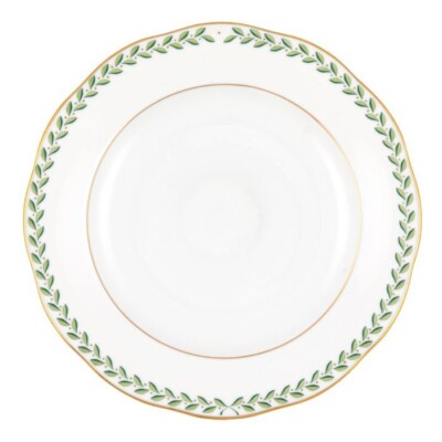 Green Laurel Dessert Plate 9'' by Herend