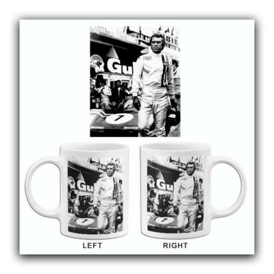 Steve McQueen - Le Mans - 1971 - Portrait Mug