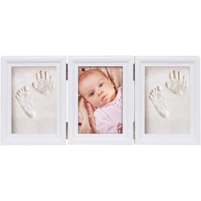 Kit Souvenir Empreinte Et Empreinte BÃ©BÃ© - Cadre Photo Duo Nouveau-NÃ©