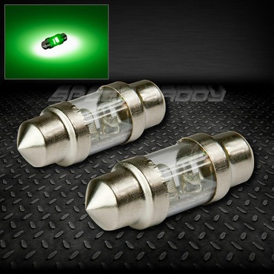 ПАРА 31-МИЛЛИМЕТРОВЫХ ЗЕЛЕНЫХ ЛАМП НАКАЛИВАНИЯ С ВНУТРЕННИМ КУПОЛОМ ВЫСОКОЙ МОЩНОСТИ 12 В с ПАРОЙ КРУГЛЫХ ЛАМП НАКАЛИВАНИЯ ДИАМЕТРОМ 3 ММ