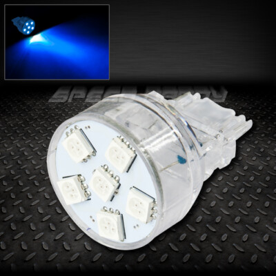 6 SMD 6SMD 25 ММ 3156 3056 СИНИЙ 5050 СВЕТОДИОДНЫЙ АВТОМАТИЧЕСКИЙ ТОРМОЗ 12 В ЛАМПА ЗАДНЕГО ФОНАРЯ