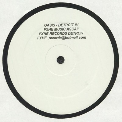 OASIS - Detroit #1 (repress) - Vinyl (hand-stamped 1-sided 12'')
