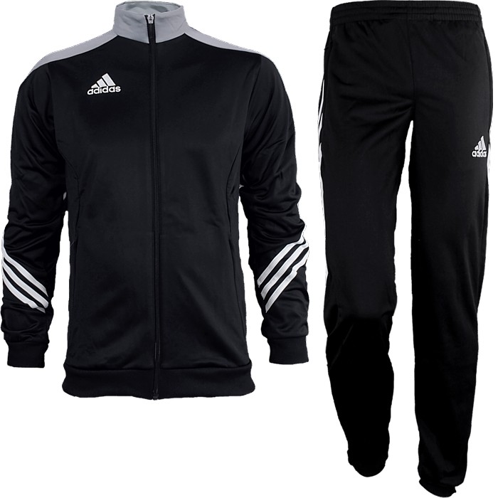 Reebok Herren Trainingsanzug Jogginganzug Fitness Sport Anzug Jacke+Hose schwarz