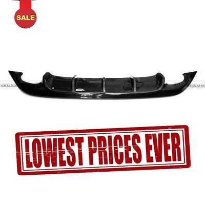 New Carbon Fiber Rear Diffuser Lip For Volkswagen VW Golf 7 VII MK 7 Mark 7 TSI
