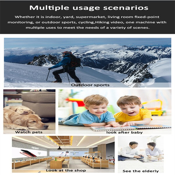 HD Hidden IP Night Vision Camcorder Home Security Cam 1080P Mini WiFi Spy Camera - Image 3