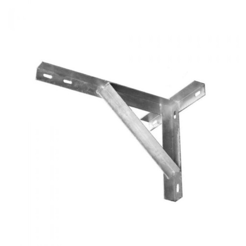 12 Inch Galvanised K Wall Mount Bracket For TV Aerial or Satellite Dish