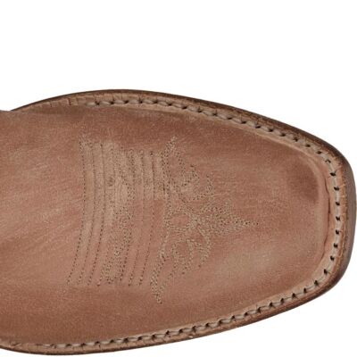 Pre-owned Tony Lama Women's Ep4584 Sagrada 11" Camel Square Toe Western Boot In Camel (tan)