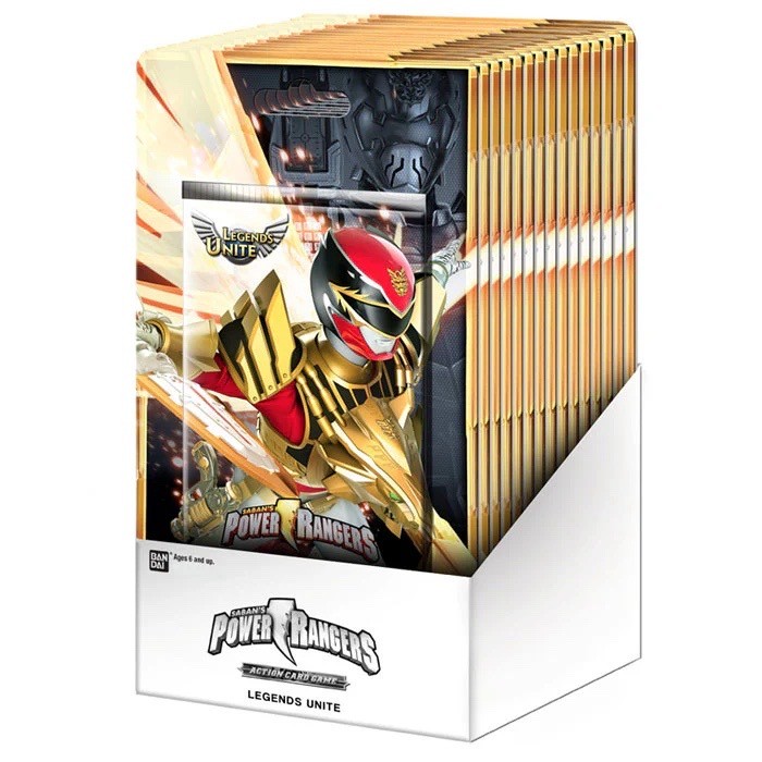 Power Rangers ACG : Legends Unite Booster Box 15X Pack Box New