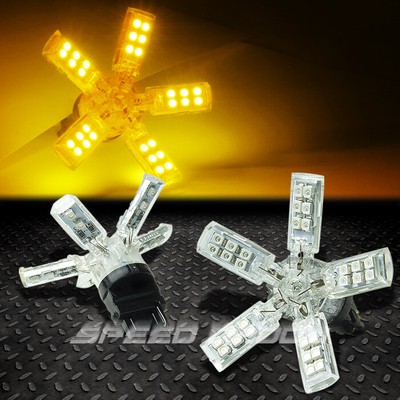 2X 40 SMD 40SMD 3156 3528 ЯНТАРНАЯ СВЕТОДИОДНАЯ ЛАМПА SPIDER С 5 РЫЧАГАМИ ДЛЯ ПОВОРОТА/ЗАДНЕГО ХОДА/ТОРМОЖЕНИЯ/СТОП-СИГНАЛА