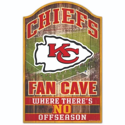 Kansas City Chiefs NFL Fan Cave Schild Fanshop Wanddeko Deko Metall Vintage Retr