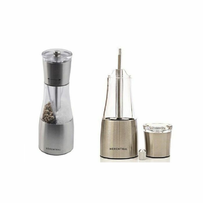 Elettrico Macinaspezie Macina Sale Macinapepe Macinino Pepe Lama Ceramica