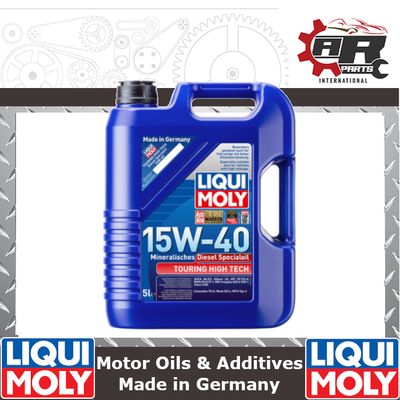 Liqui Moly - Touring High Tech Diesel 15w40 - Mineral Engine Oil - 5L -  1864