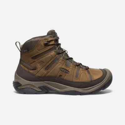 Keen Circadia Mid Waterproof Hiking  Mens Brown Casual Boots 1026769