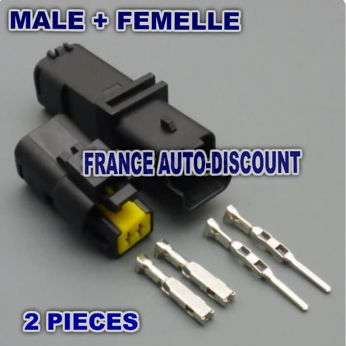 KIT DE REPARATION CAPTEUR SONDE CONNECTEUR FICHE FAISCEAU FICHE MALE FEMELLE