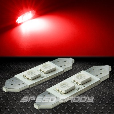 2X2 SMD 2SMD 36 ММ КРАСНЫЙ 5050 5055 СВЕТОДИОДНЫЙ АВТОМОБИЛЬНЫЙ ВНУТРЕННИЙ КУПОЛ/КАРТА 12 В ЛАМПОЧКА НАКАЛИВАНИЯ