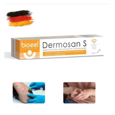 Schwefelsalbe 10% Für Milben, Schorfe, Mitesser | Schuppenflechte, Ekzeme, Akne,