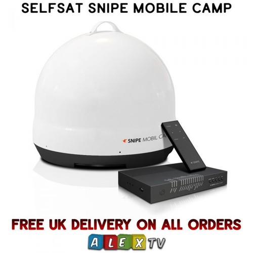Selfsat Snipe Mobil Camping Single GPS Automated Portable Satellite Mobile Dish
