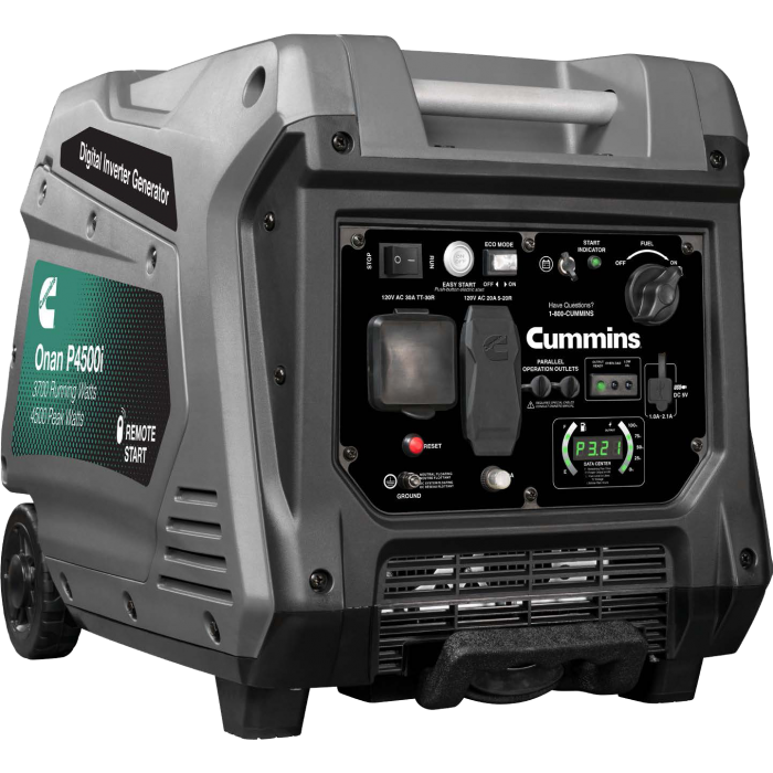 Cummins Onan P4500i 4500 Watt Digital Inverter Generator