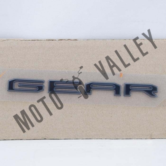 Genuine Part Yamaha Gear Side Panel Emblem Black B3W-F173B-00