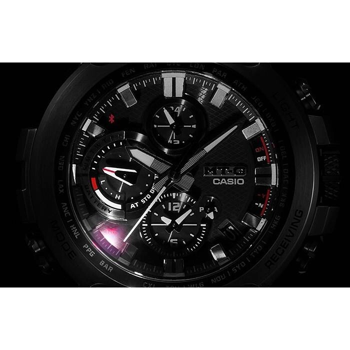 Pre-owned Casio G-shock Mt-g Mtg-b1000-1ajf Men's Watch Bluetooth Radio Solar In Box New