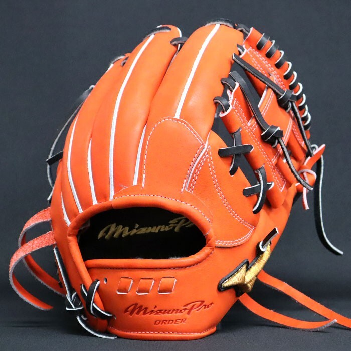 グローブ MIZUNO HAGA JAPAN Mizuno Pro Baseball Hard Glove HAGA JAPAN Infield Custom