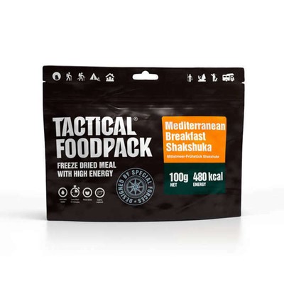 Tactical Foodpack Gefriergetrocknetes Essen Mittelmeer Shakshuka Frühstück