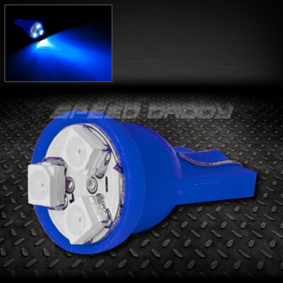 3SMD 3 3528 SMD LED T10 W5W 194 168 СИНИЙ АВТОМОБИЛЬНЫЙ ВНУТРЕННИЙ КУПОЛ 12V КЛИНОВИДНАЯ ЛАМПОЧКА