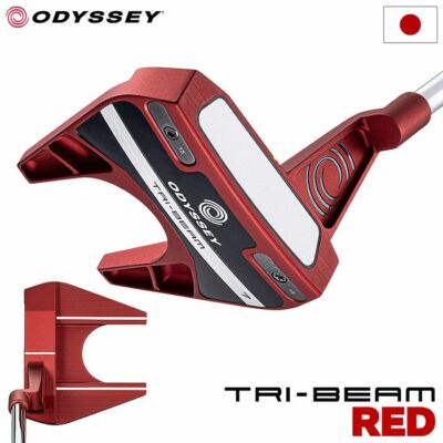 【Limited quantity】Odyssey  TRI-BEAM RED #7 Putter  (2024 Japan Model)